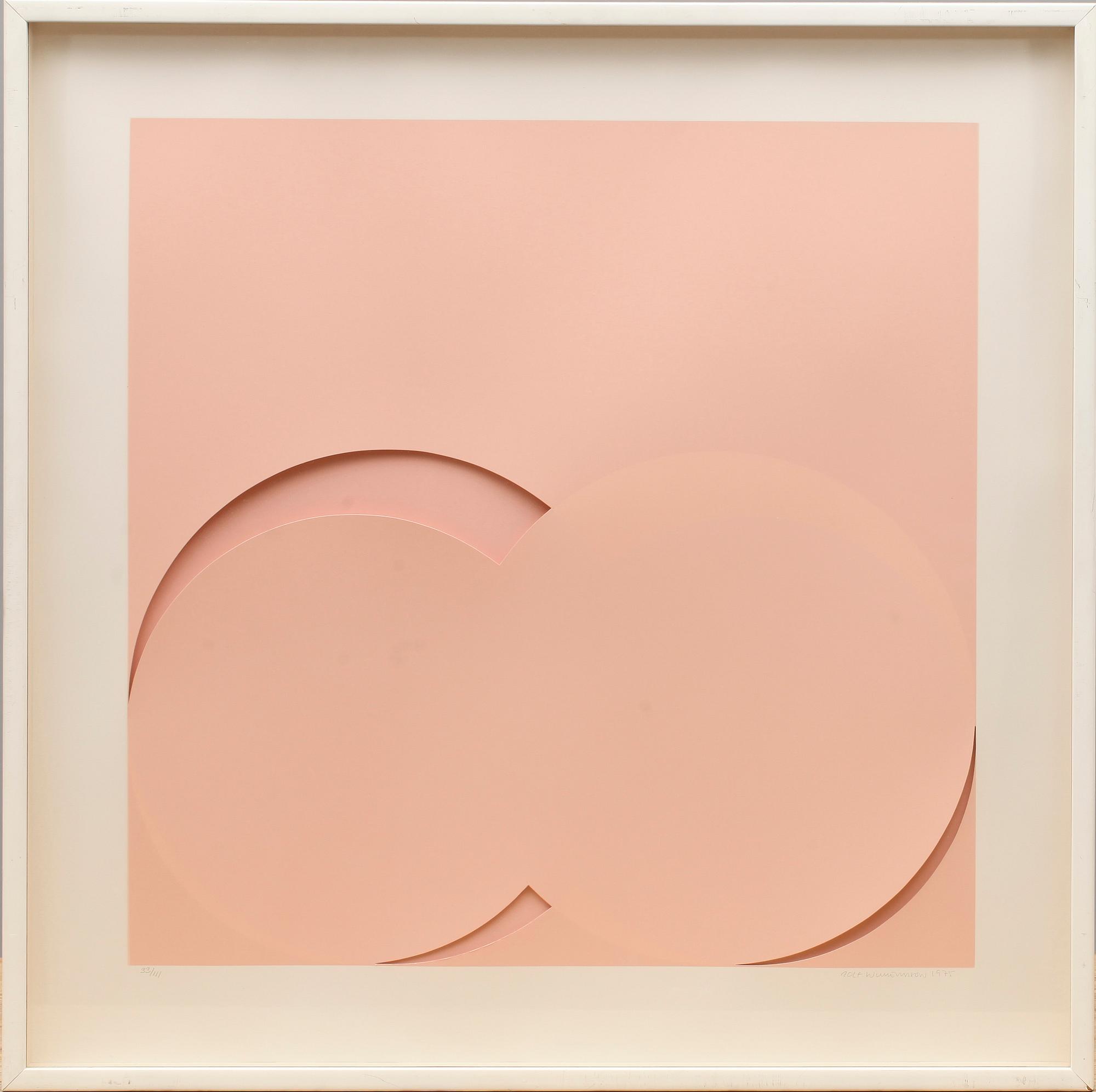 ROLF WILHELMSSON, multipel, 3 st, sign, numr o dat- 1975.