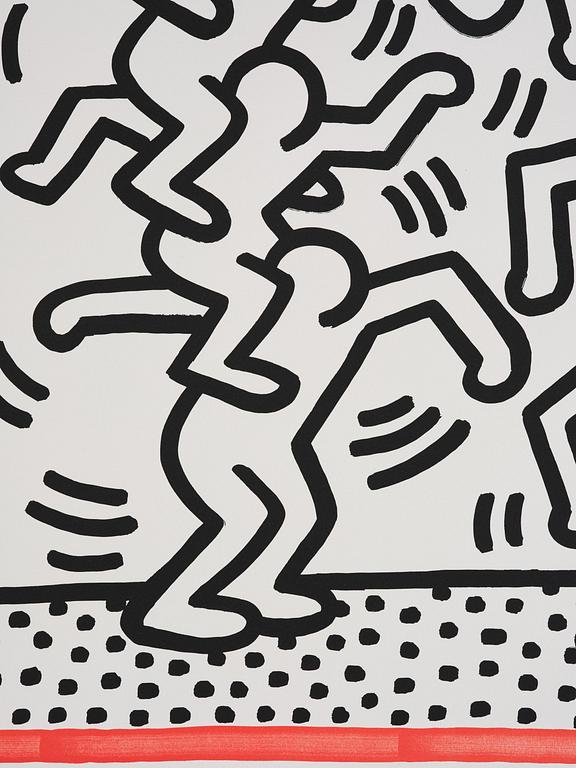 Keith Haring, Utan titel, ur "Three Lithographs".