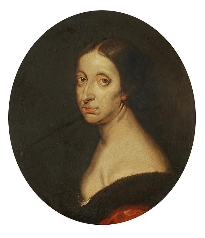 Abraham Wuchters Follower of, "Queen Kristina" (1626-1689).