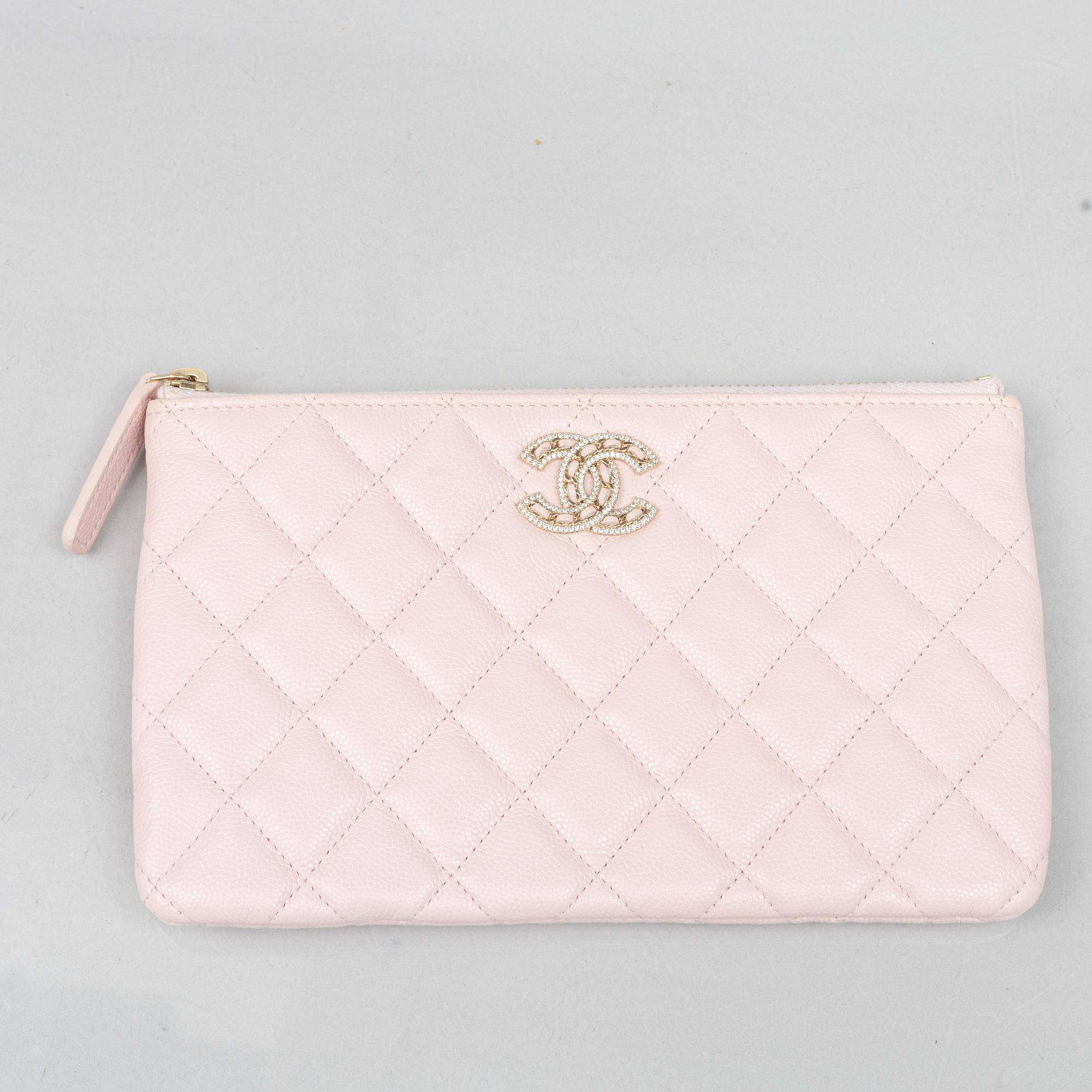 Chanel, clutch, "Small Caviar O Case", 2022.