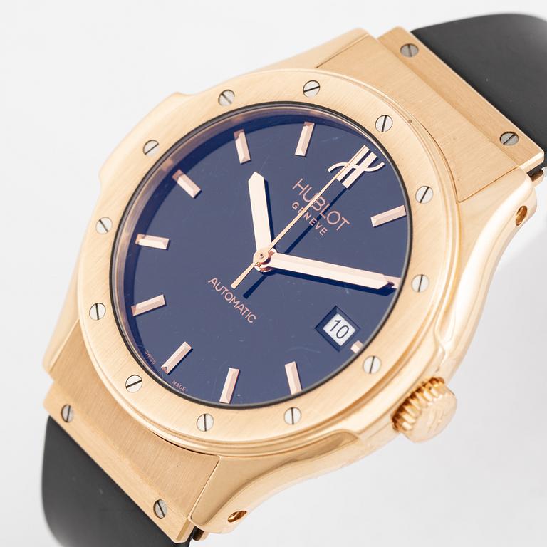 Hublot, Classic Fusion, wristwatch, 41 mm.