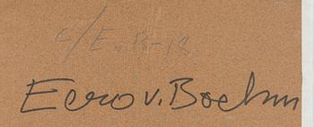 Eero von Boehm, Lasikannu.