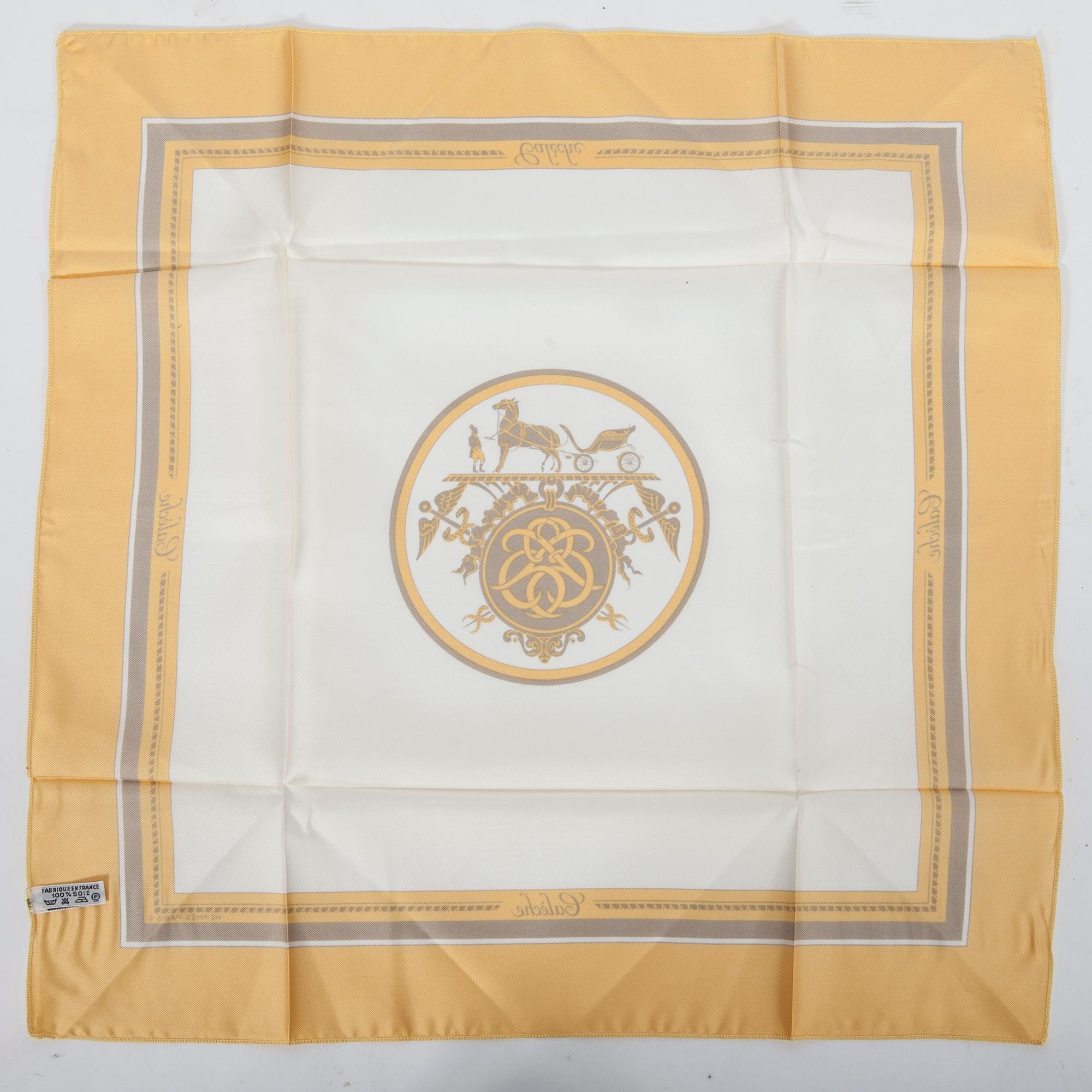 SCARF, "Calèche", Hermès.