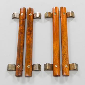 Dörrhandtag, 2 par.