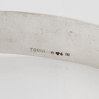 Vivianna Torun Bülow-Hübe, a silver necklace, executed in her own wokshop, Stockholm 1955.