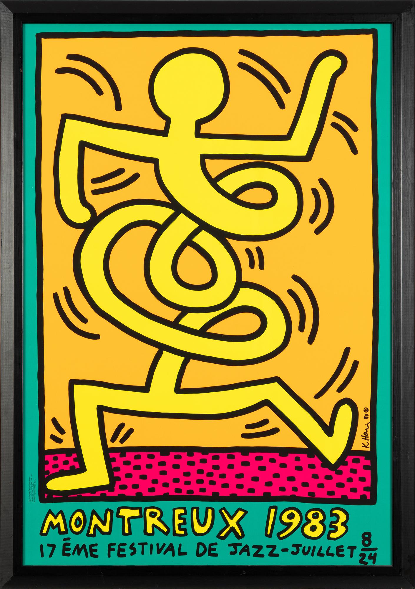 Keith Haring, "Montreux 1983".
