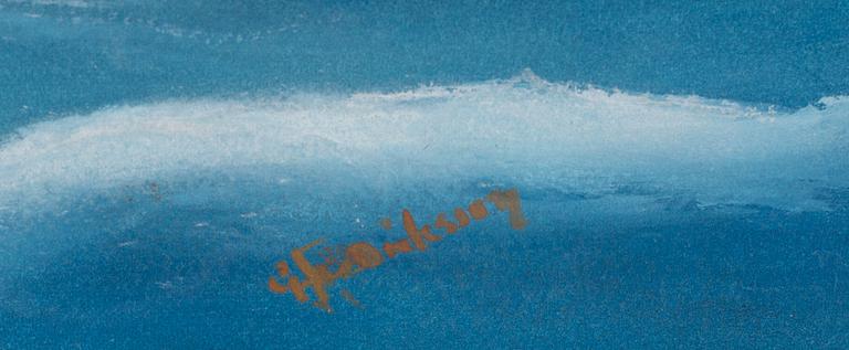 Gustaf Fredriksson, Tremastbarken "Aracan" af Väddö (Capt S. Johansson).