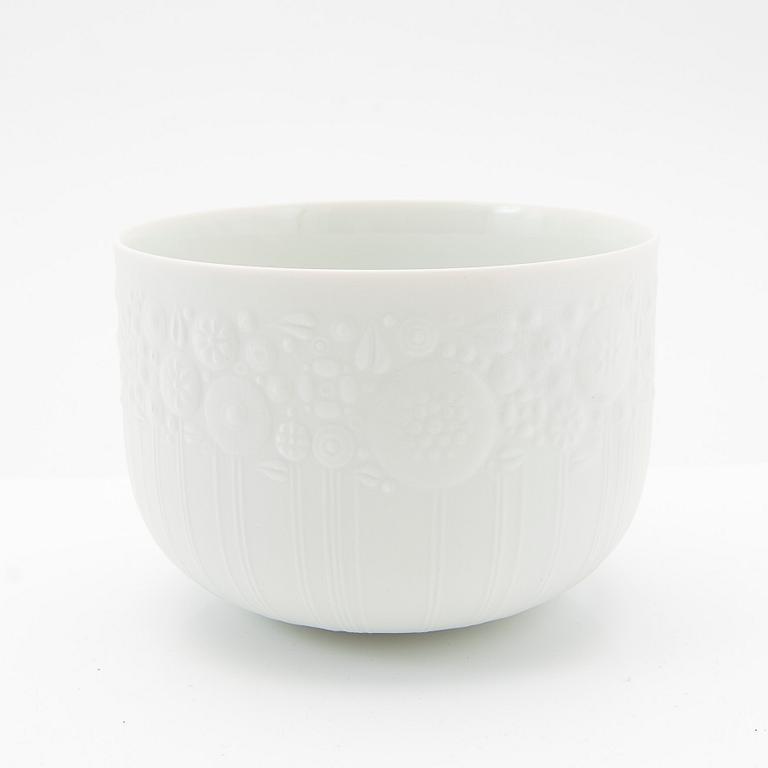 Björn Wiinblad, service pieces, porcelain, 13 pieces, "The Magic Flute"/"Die Zauberflöte", Rosenthal, Germany.