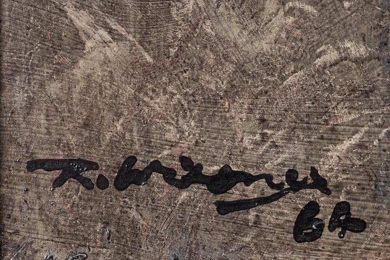 Richard Wiesner, Sittande modell.