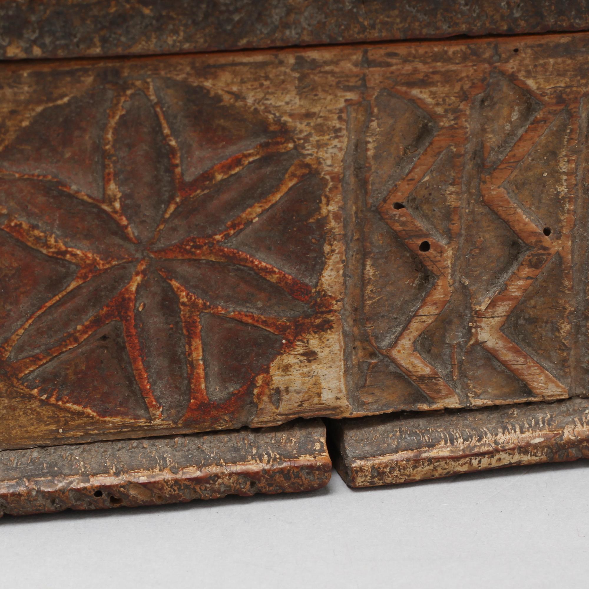 A Swedish 18th century spice box.