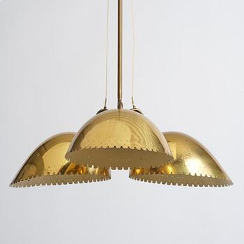 Harald Notini, taklampa, modell "11894", Arvid Böhlmarks Lampfabrik, Stockholm, 1950-tal.