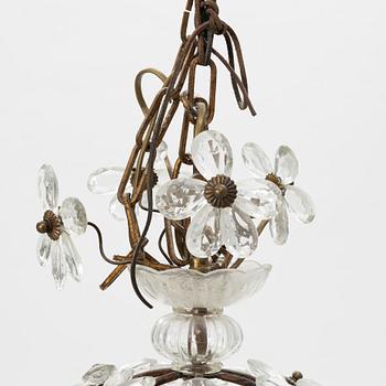 A ceiling lamp, second half of the 20th century.
