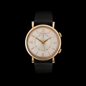 ARMBANDSUR, herr, Jaeger-LeCultre - Memovox. Gulddoublé. 1950/60-tal.