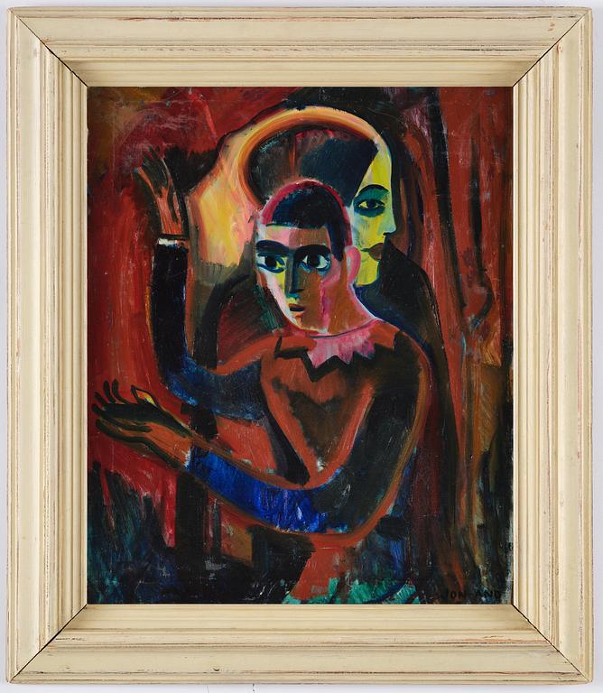 John Jon-And, "Figurer" (Agnes and Svante).