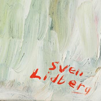 Sven Lidberg, oil on board, signed.