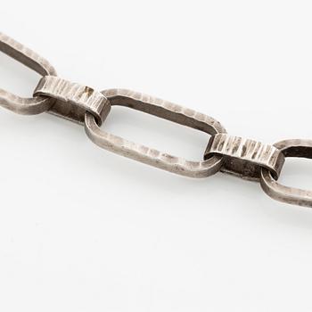 Atelier Borgila, necklace, silver, links.