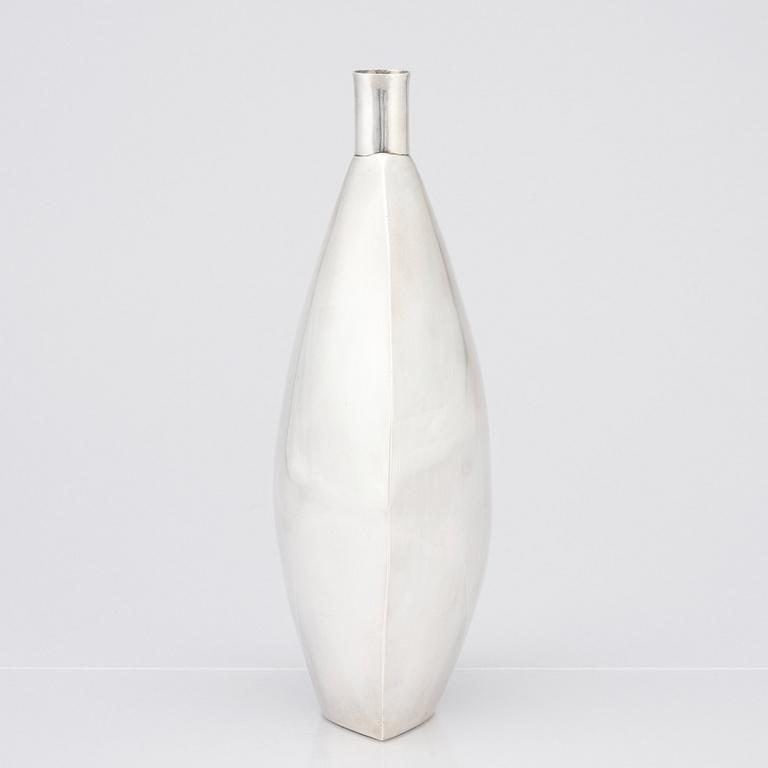 Carl Nyströmer, ( Carl Silversmed), a sterling silver vase, Stockholm 1962.