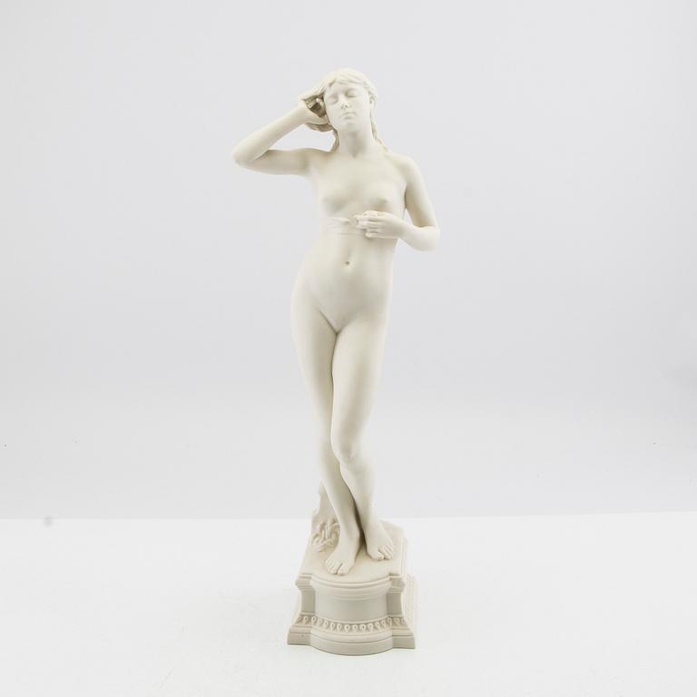 Per Hasselberg, sculpture "Snowdrop" Gustavsberg 1905.