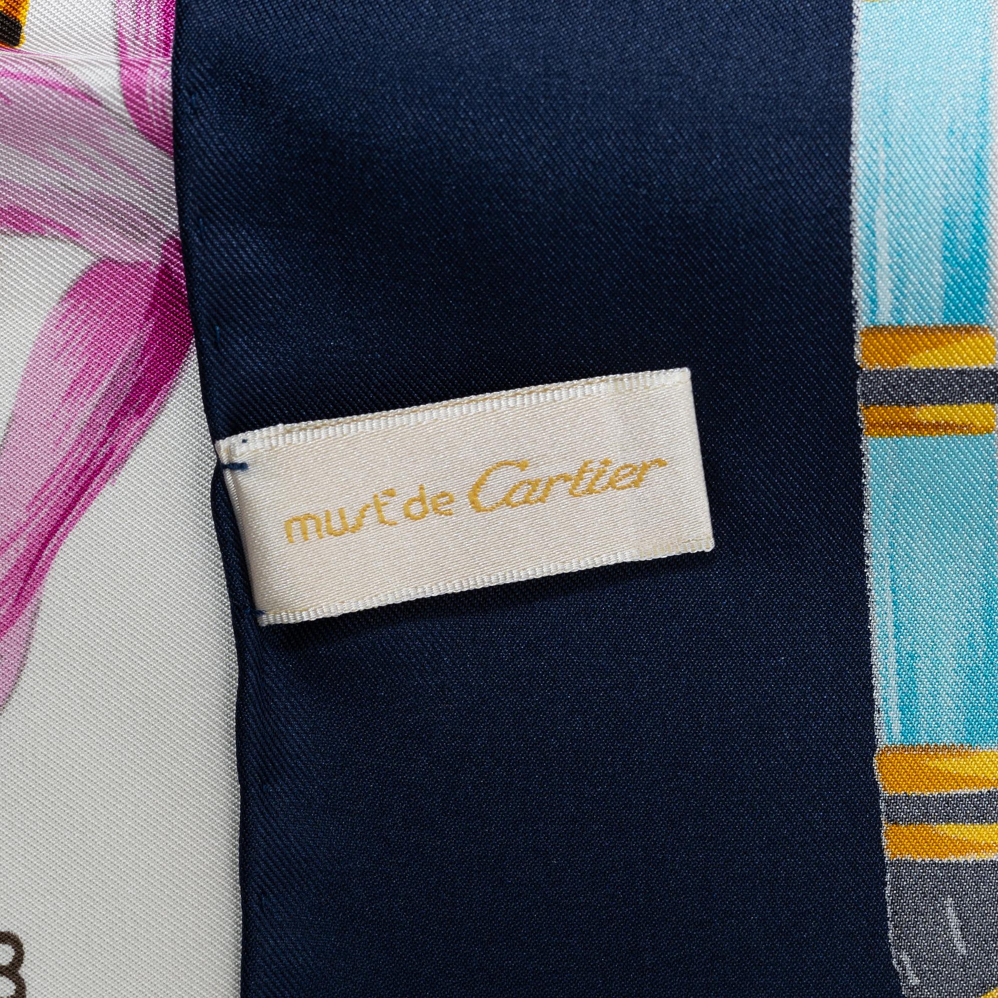 Cartier, scarf.