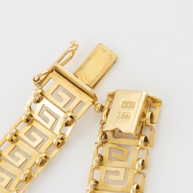 Bracelet 18K gold.