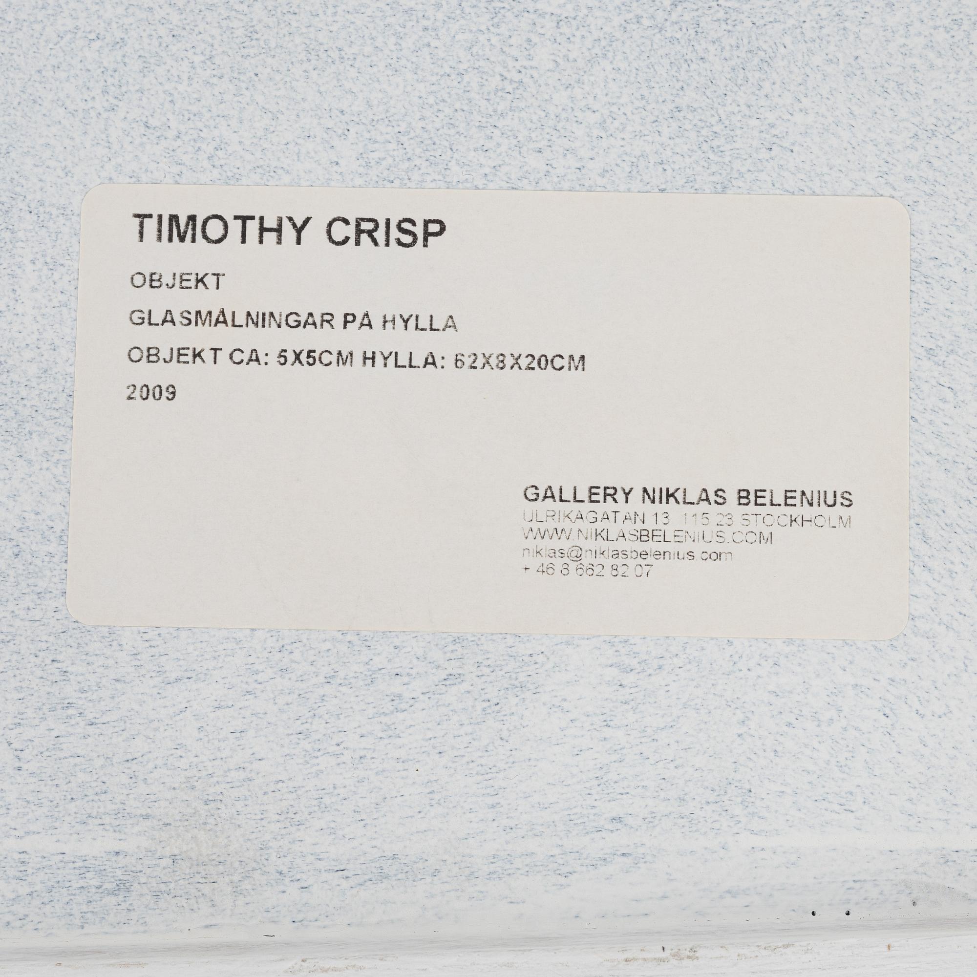 Timothy Crisp, Utan titel, 2009.