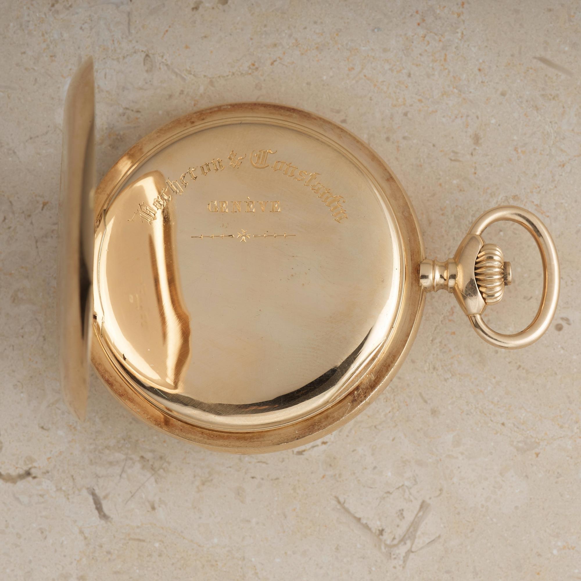 VACHERON & CONSTANTIN, Geneve, pocket watch, 51 mm, hunting case,