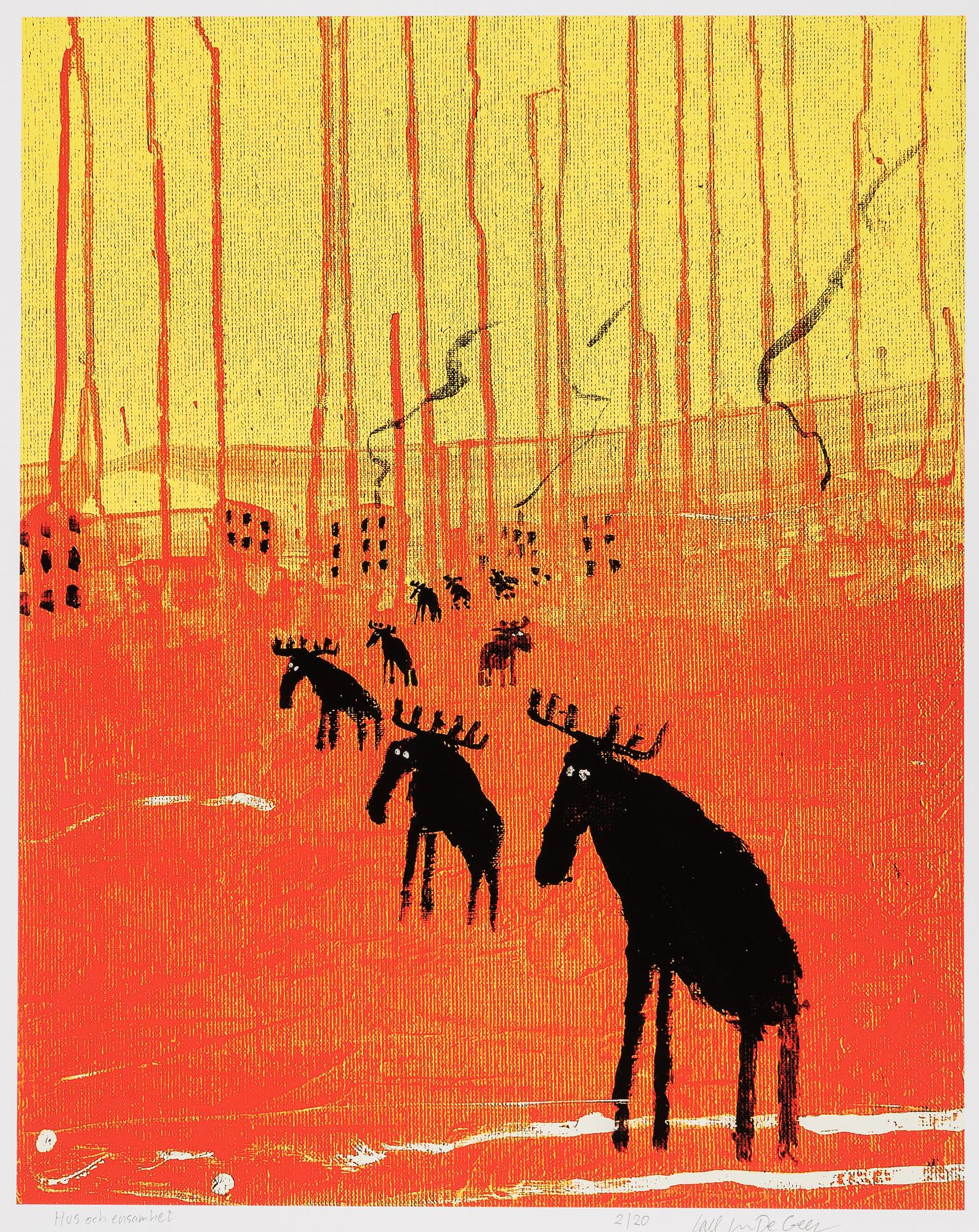 Carl Johan De Geer, "Hus och ensamhet".