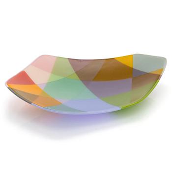 ANU PENTTINEN, an art glass signed Anu Penttinen 2015. Nounou Design.