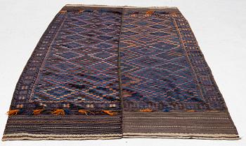 Matta, antik baluch ca 324 x 152 cm.