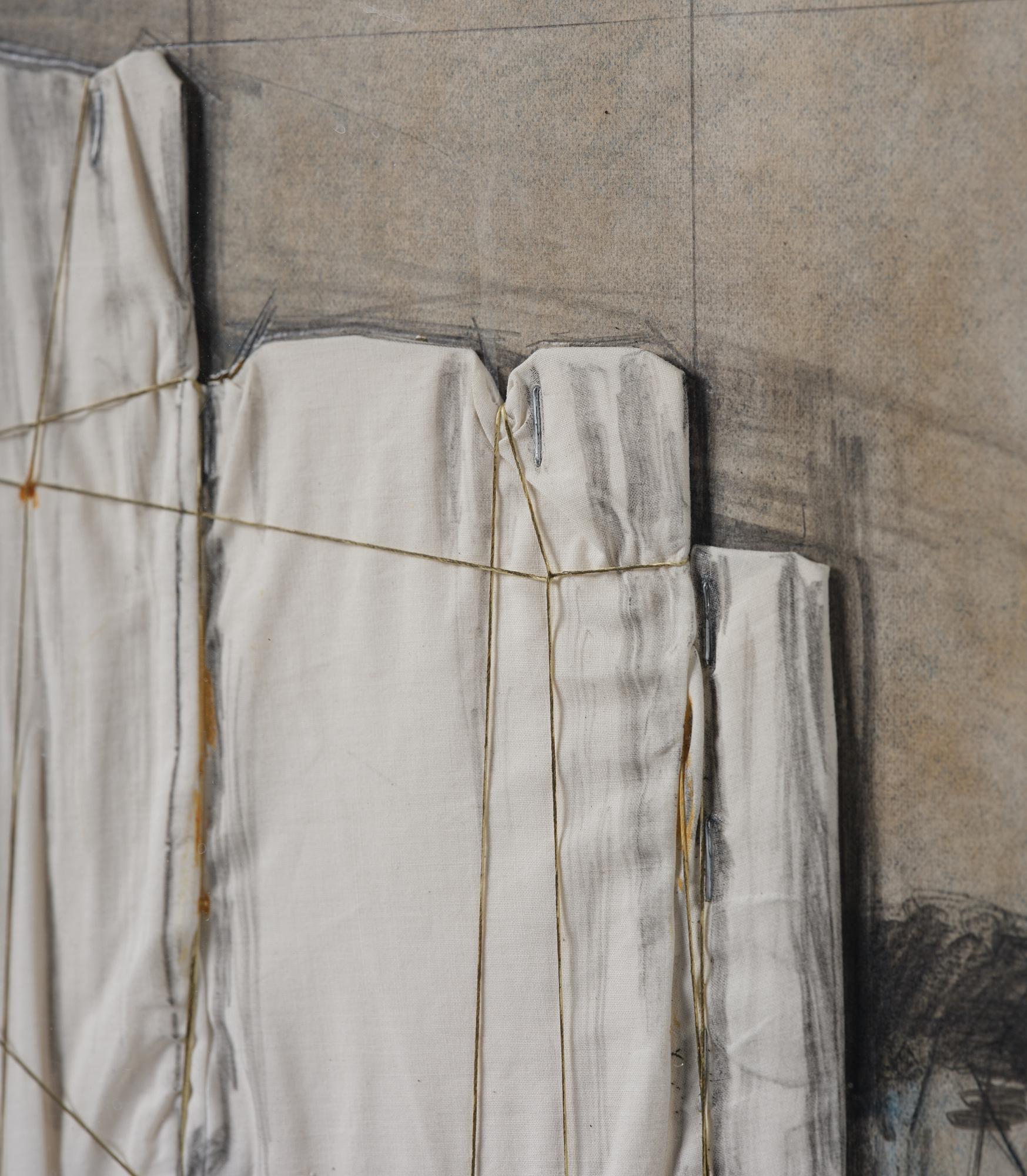 Christo Vladimirov Javacheff, "The Wall / Project for a Wrapped Roman Wall".