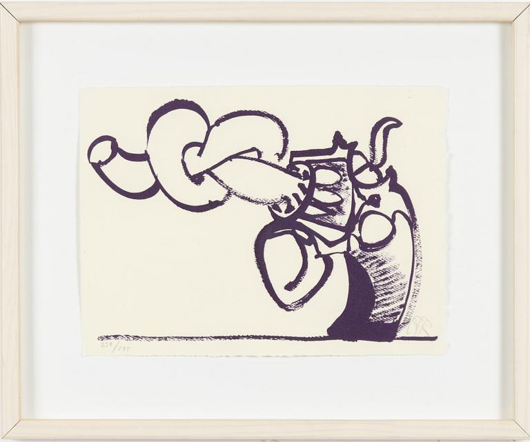 Carl Fredrik Reuterswärd, "Non violence".