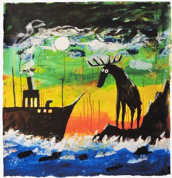 Carl Johan De Geer, "What?".