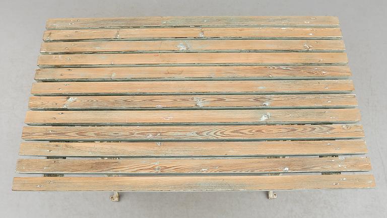 TRÄDGÅRDSBORD, 1900-tal.