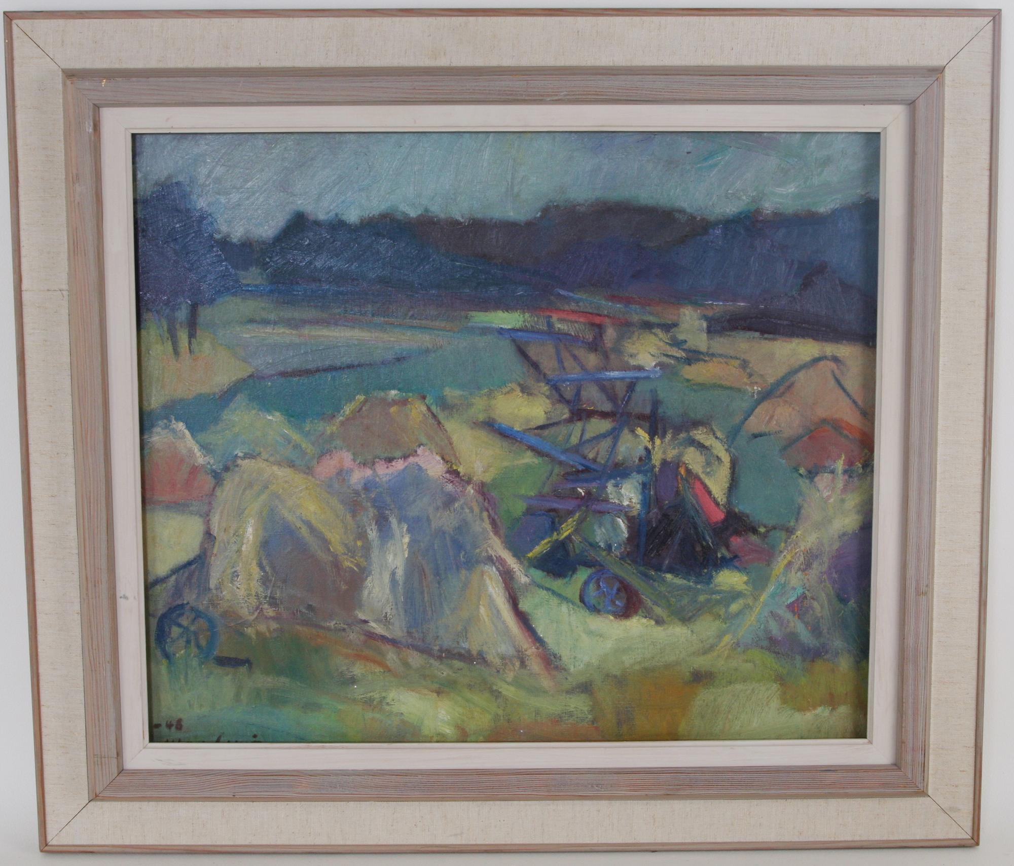 ALLAN ERWÖ, olja på duk, sign o dat 48.