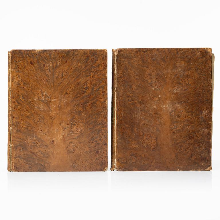 Two volumes of Cooks travels, with 37 engraved plates + maps and charts.