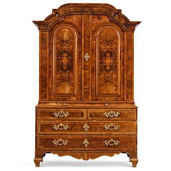 2. A Swedish Rococo 18th century cabinet.