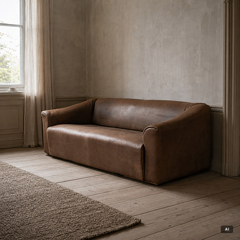 Sofa, "DS 47", de Sede, Switzerland, 1970s.