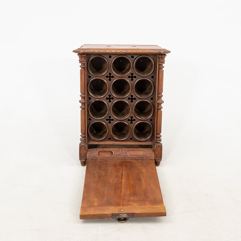 Cigar cabinet circa 1900.