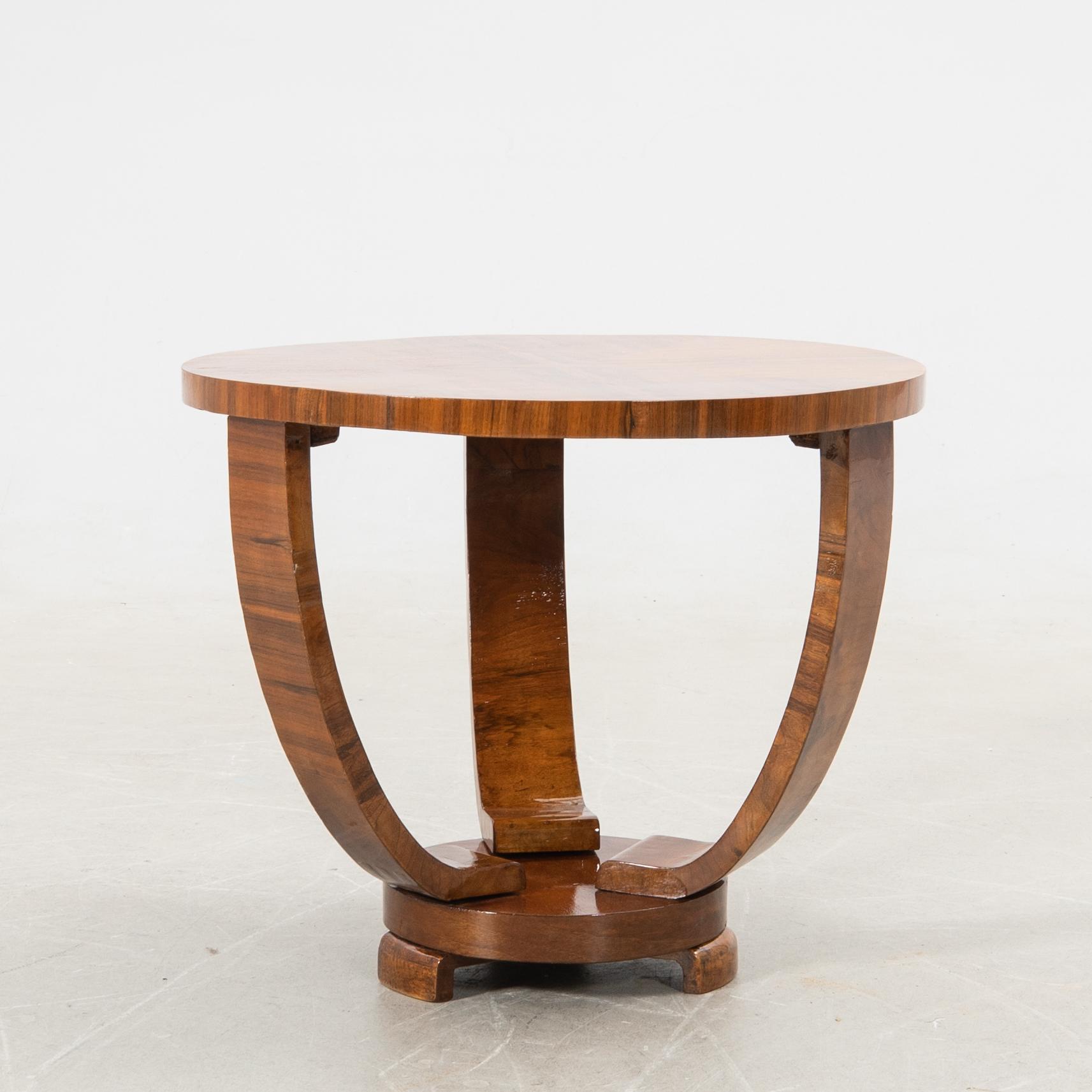 Soffbord, Art Deco, 1900-talets första hälft.