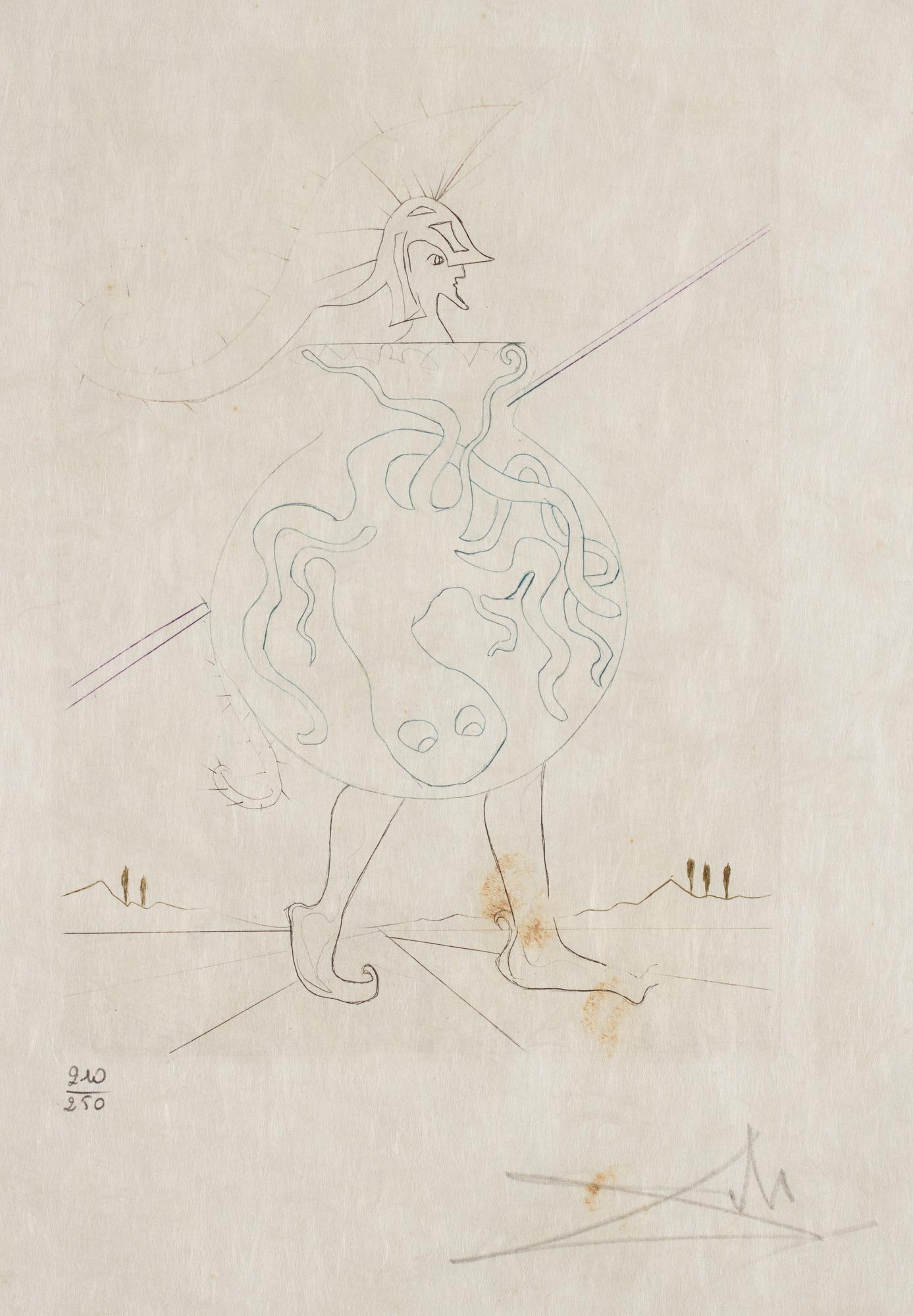 Salvador Dalí,  "Much Ado about Shakespeare".