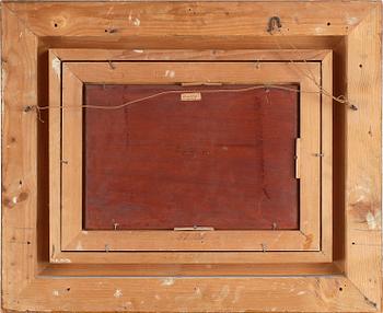 ADOLF CHWALA, olja på pannå, signerad.