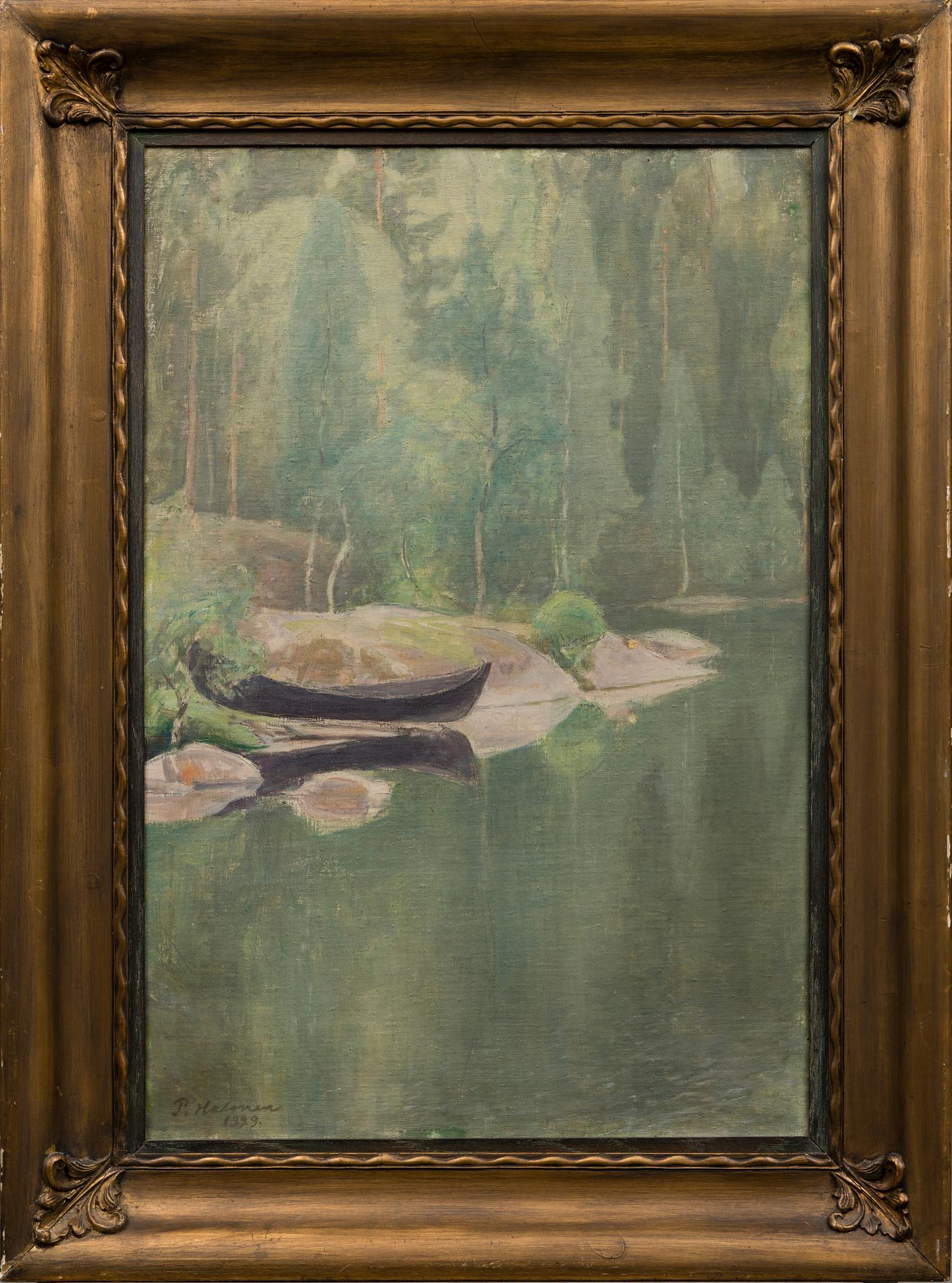 PEKKA HALONEN, olja på duk, signerad och daterad 1929.