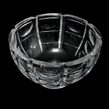 SKÅL, glas, "Tusen Fönster", Simon Gate, Orrefors, 1900-talets mitt.