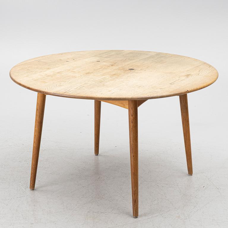 Hans J. Wegner, dining table, Andreas Tuck, Denmark, 1960s.