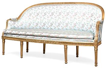 834. SOFFA. Danmark, 1700-talets slut.
