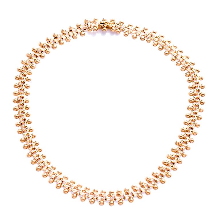 HALSBAND, 14K guld, Westerback, Helsingfors 1960.