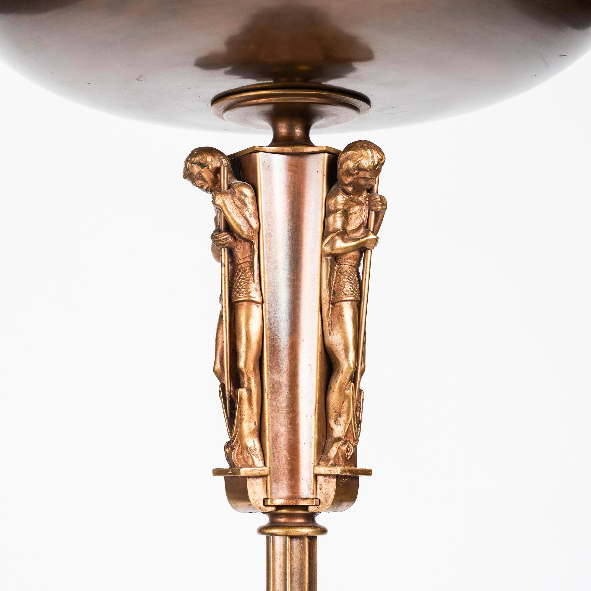 Atelier Torndahl tillskriven, uplight/ golvlampa, Swedish Grace, 1930-40-tal.