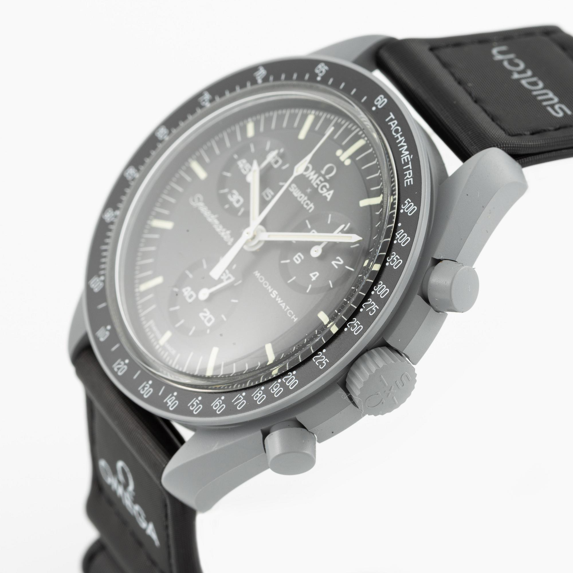 Omega/Swatch, MoonSwatch, "No Reserve", collection of 14 pcs, chronograph, wristwatches, 42 mm.