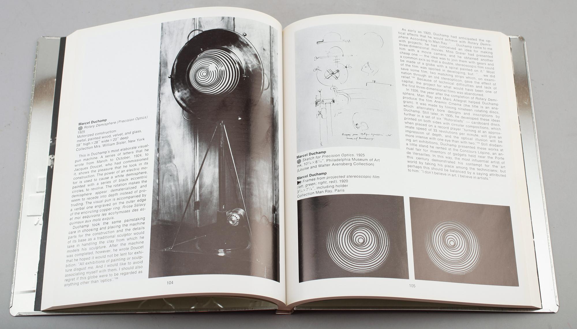 PONTUS HULTÉN, bok, "The Machine as Seen at the End of the Mechanical age", 1968 Publisher: Museum of Modern Art.