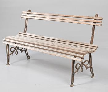 TRÄDGÅRDSSOFFA, omkring 1900-talets mitt.